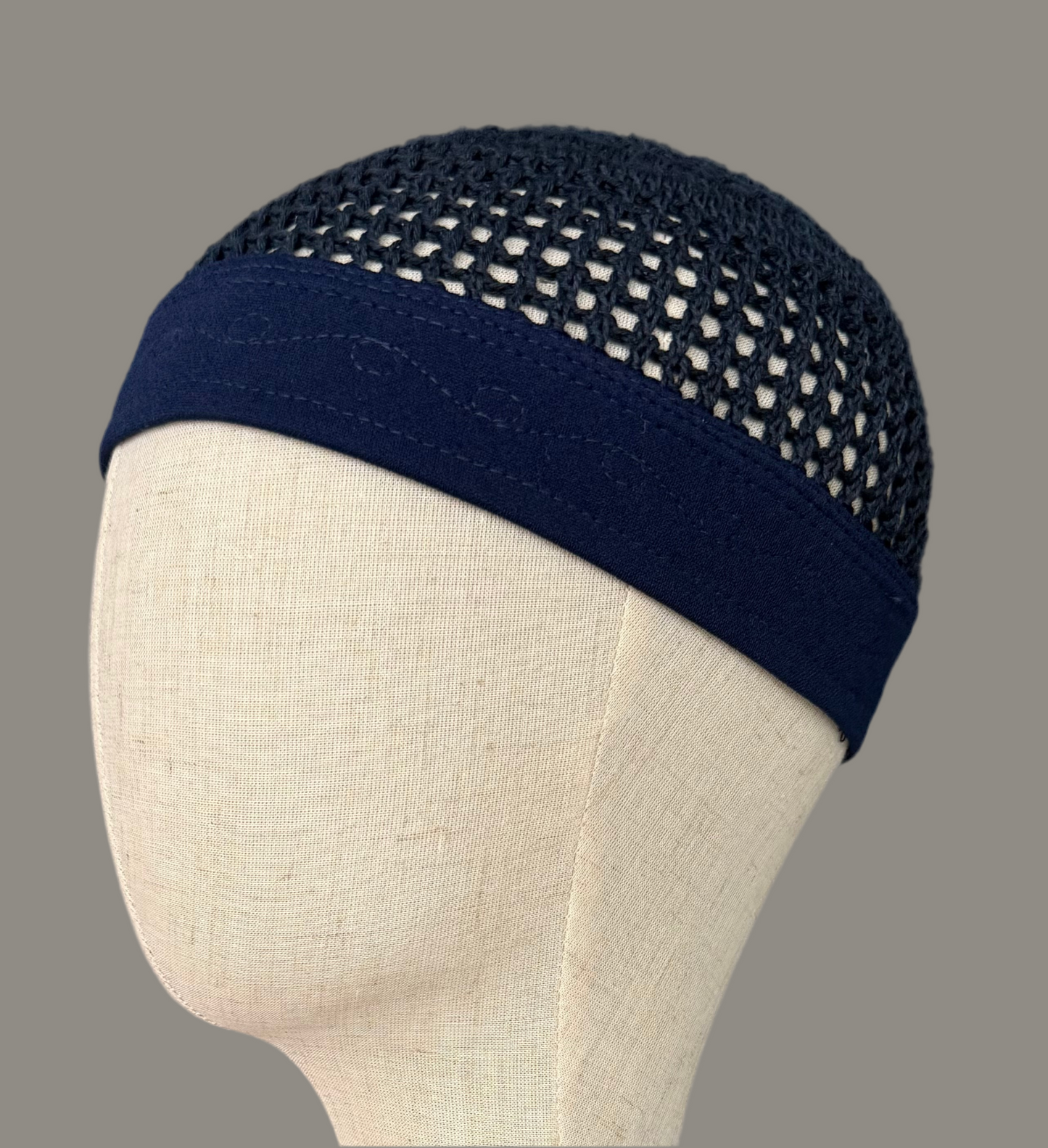 Chechia Luqman Bleu Foncé