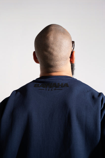 ١٤٤٥ Tee — Bleu Navy