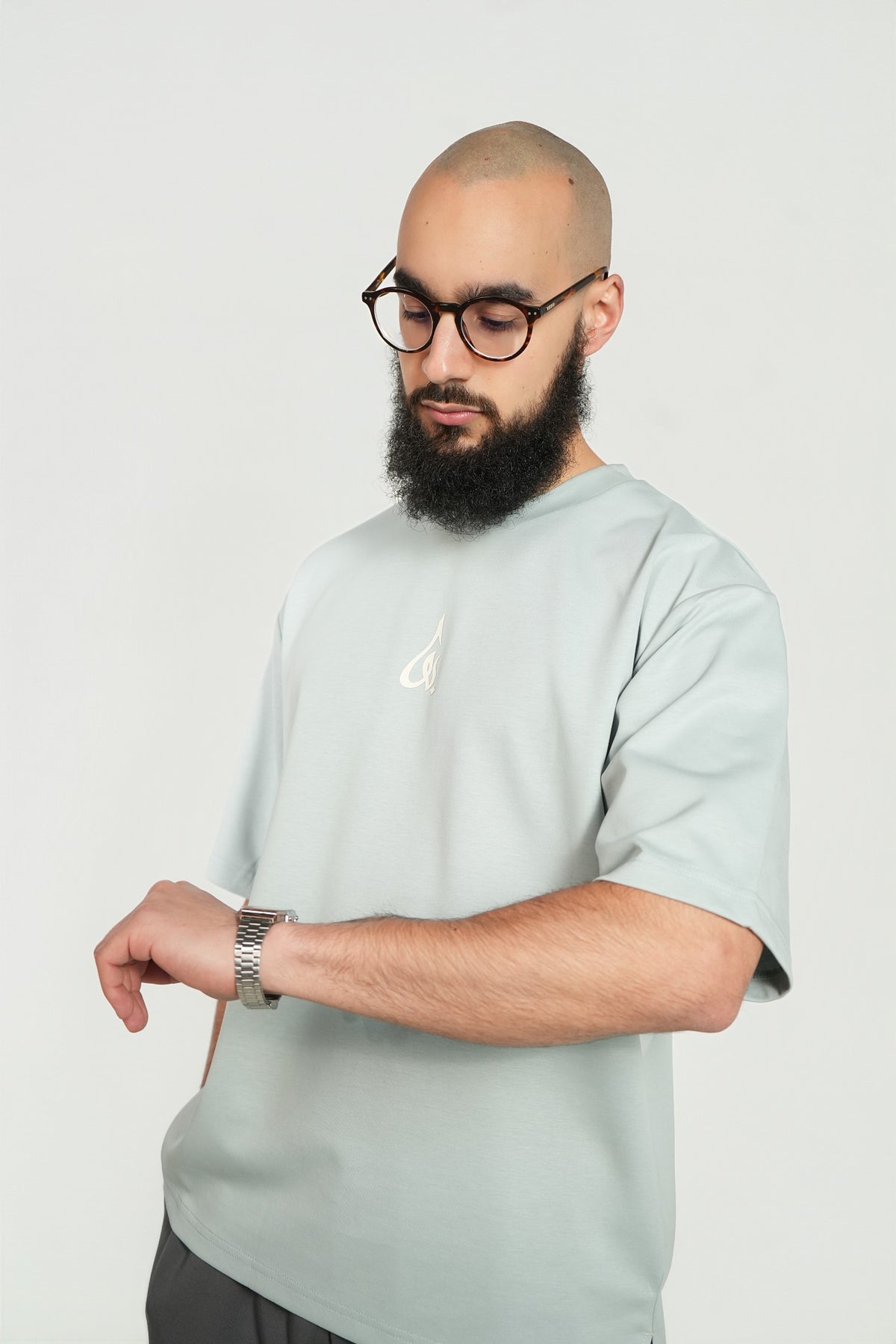 Bawaha 1445 Tee Bleu Pastel - photo 1